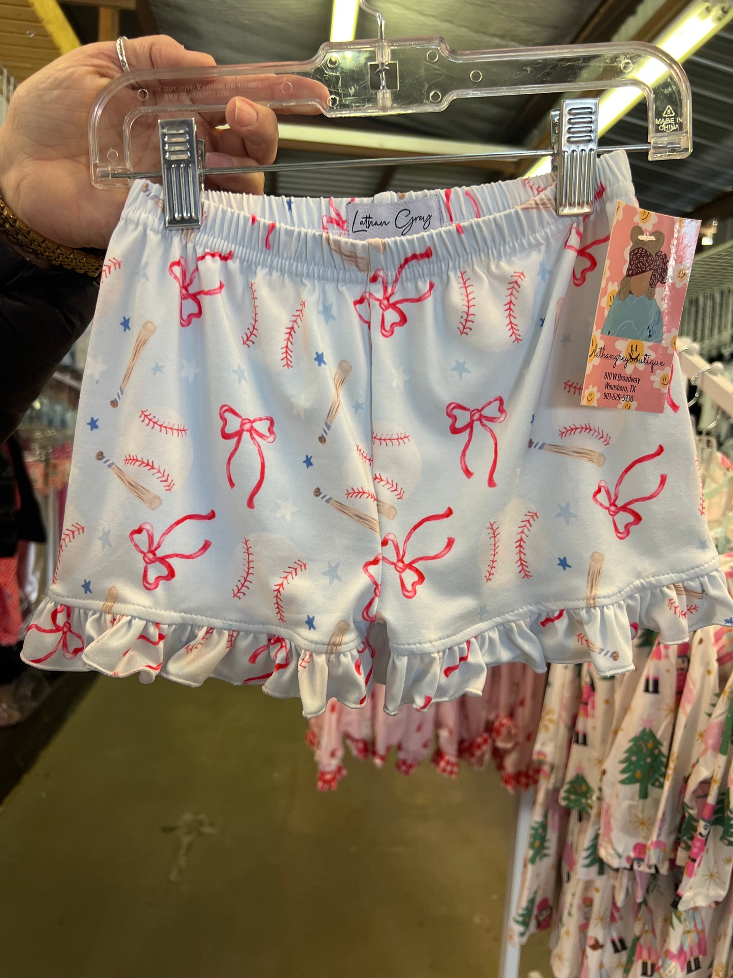 Ruffle shorts