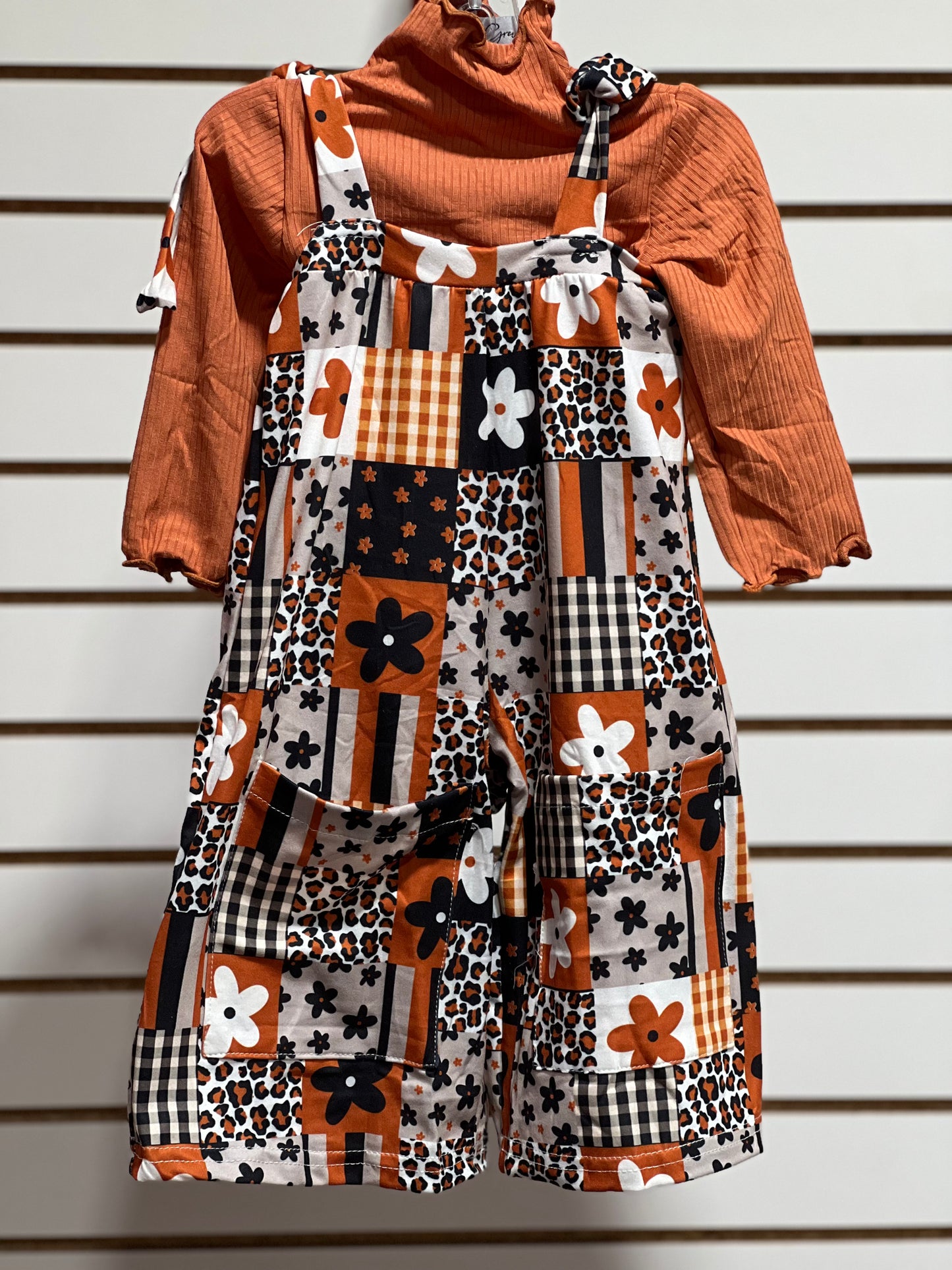 Fall romper set