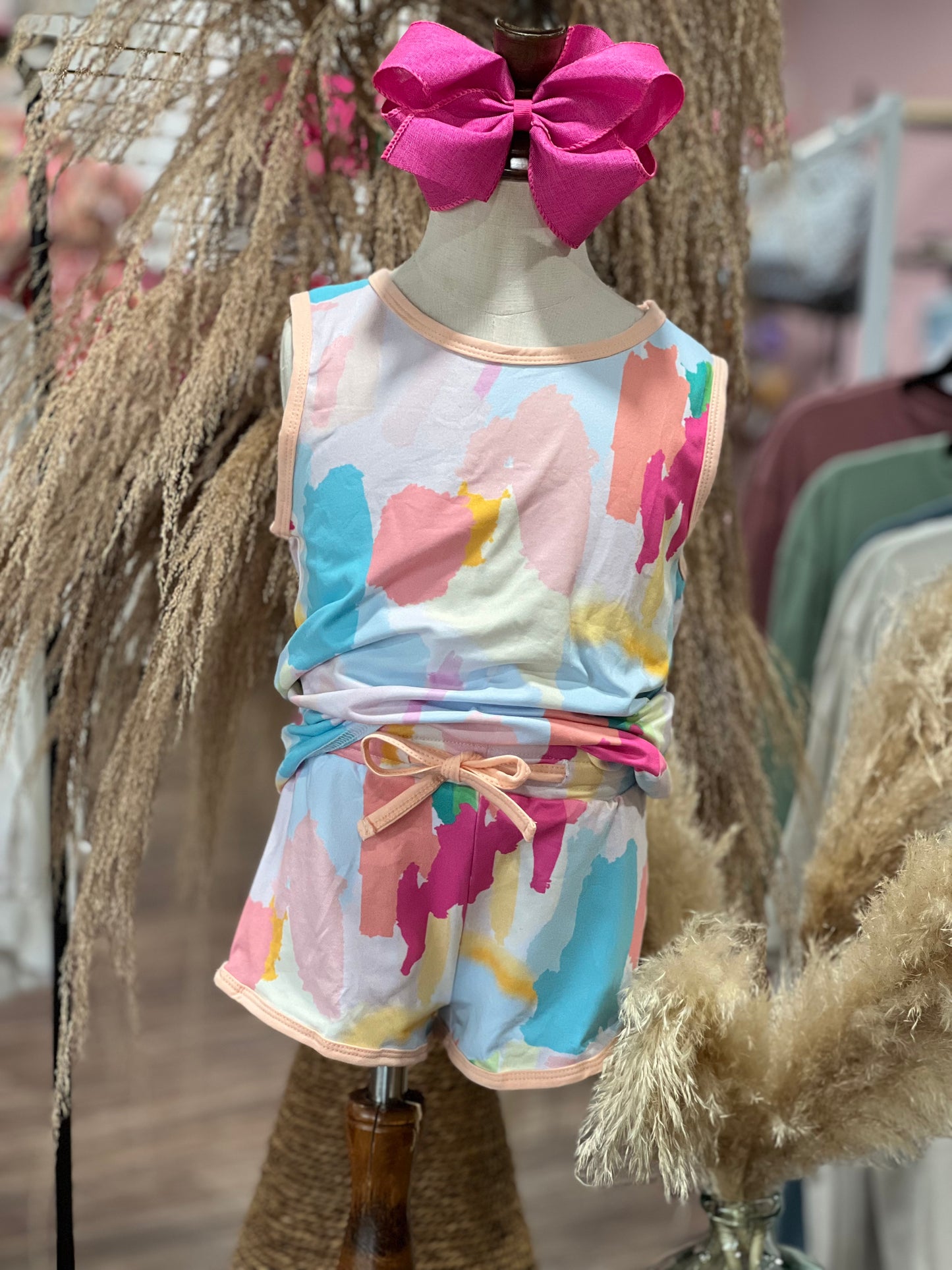 Tye dye summer set
