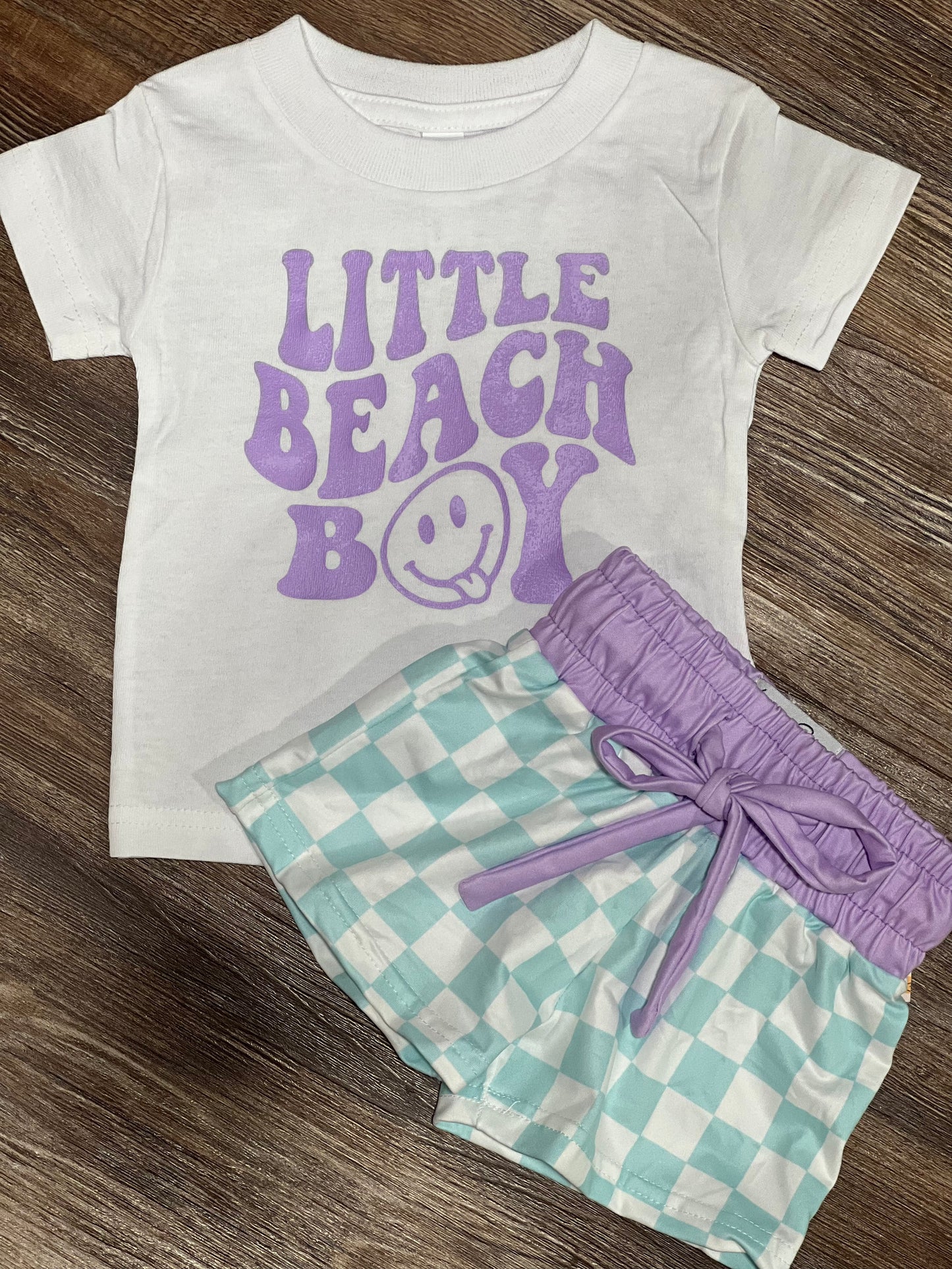 Little beach boy tee