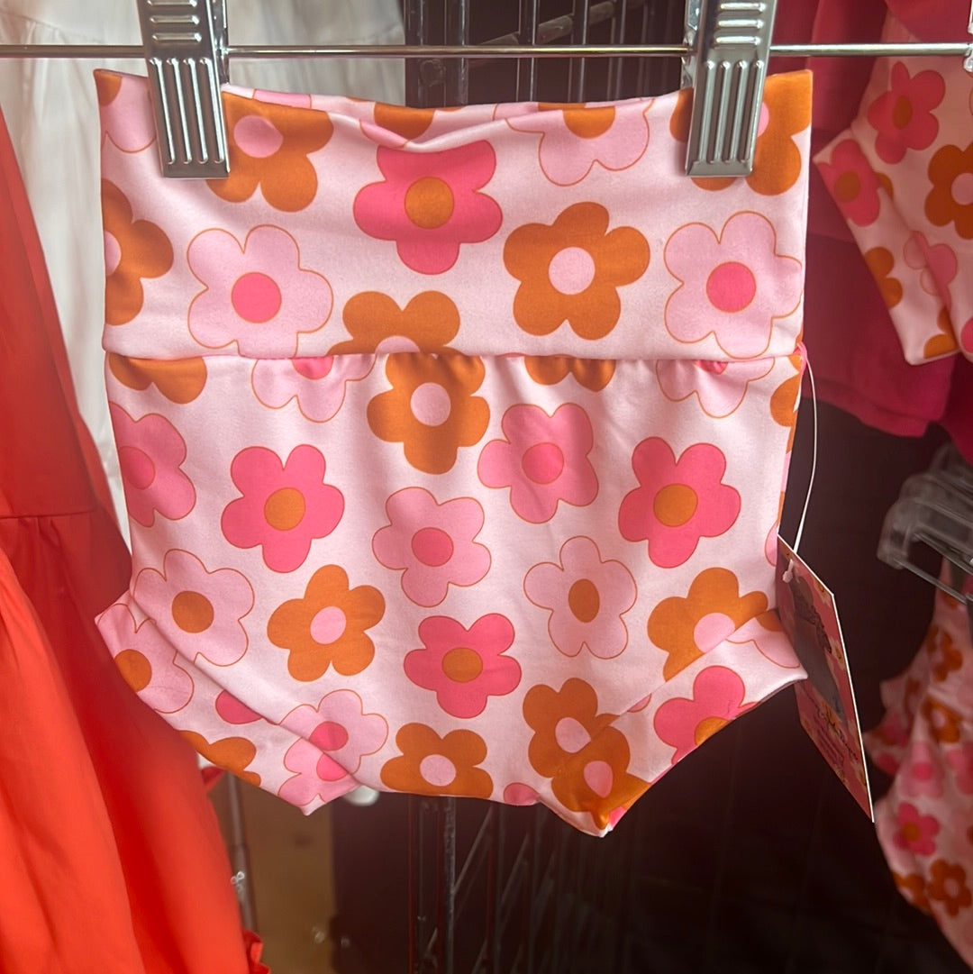 Pink daisy bummies