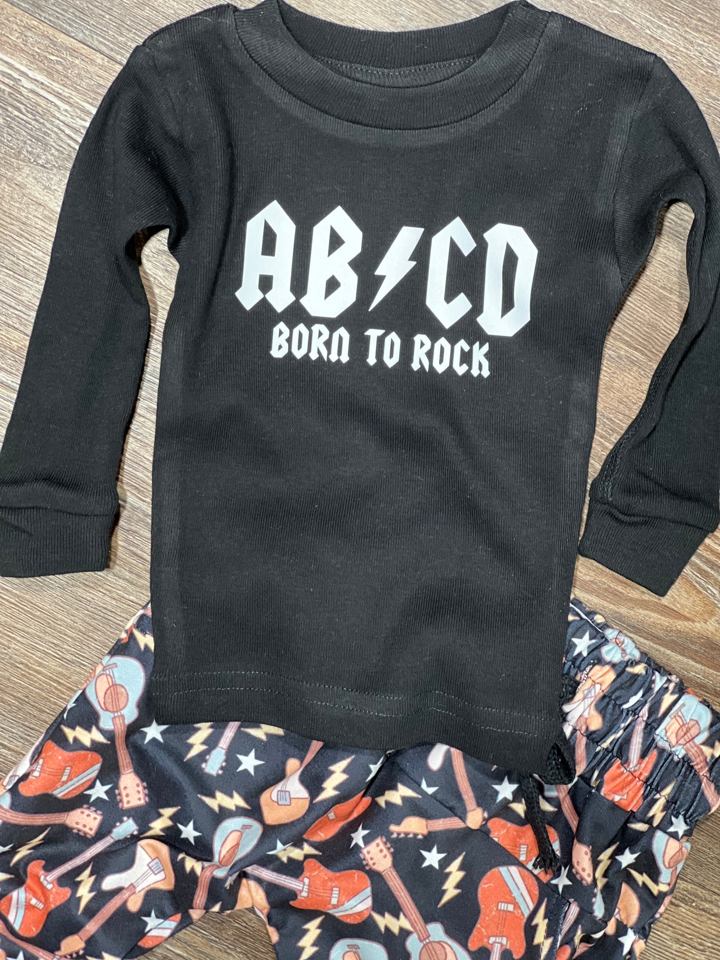 ABCD born to rock tee