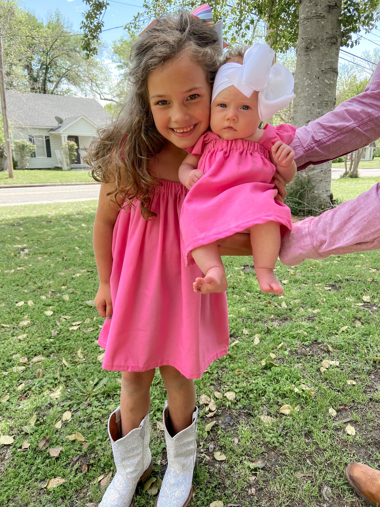 Bubblegum pink dress
