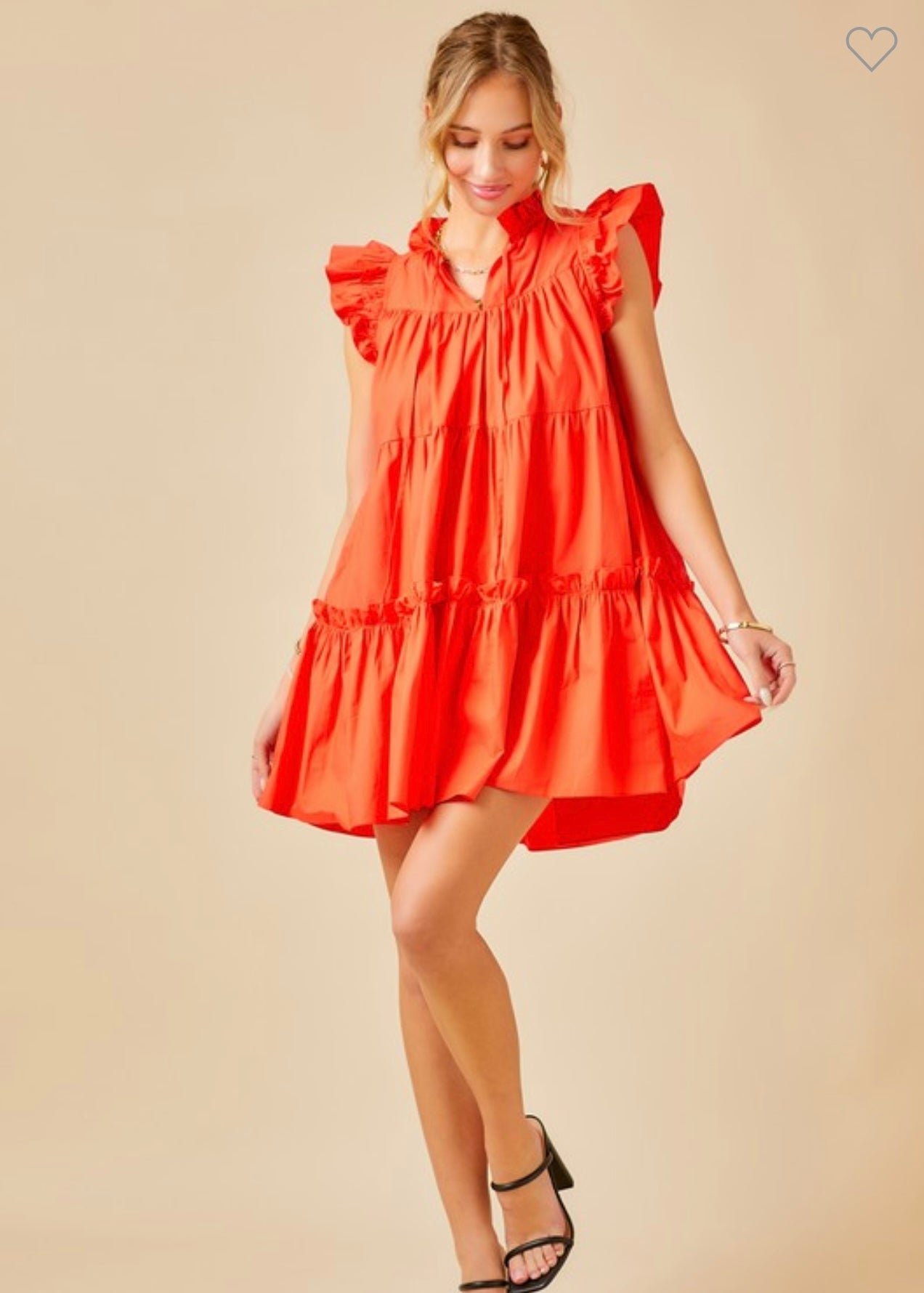 Babydoll mini dress