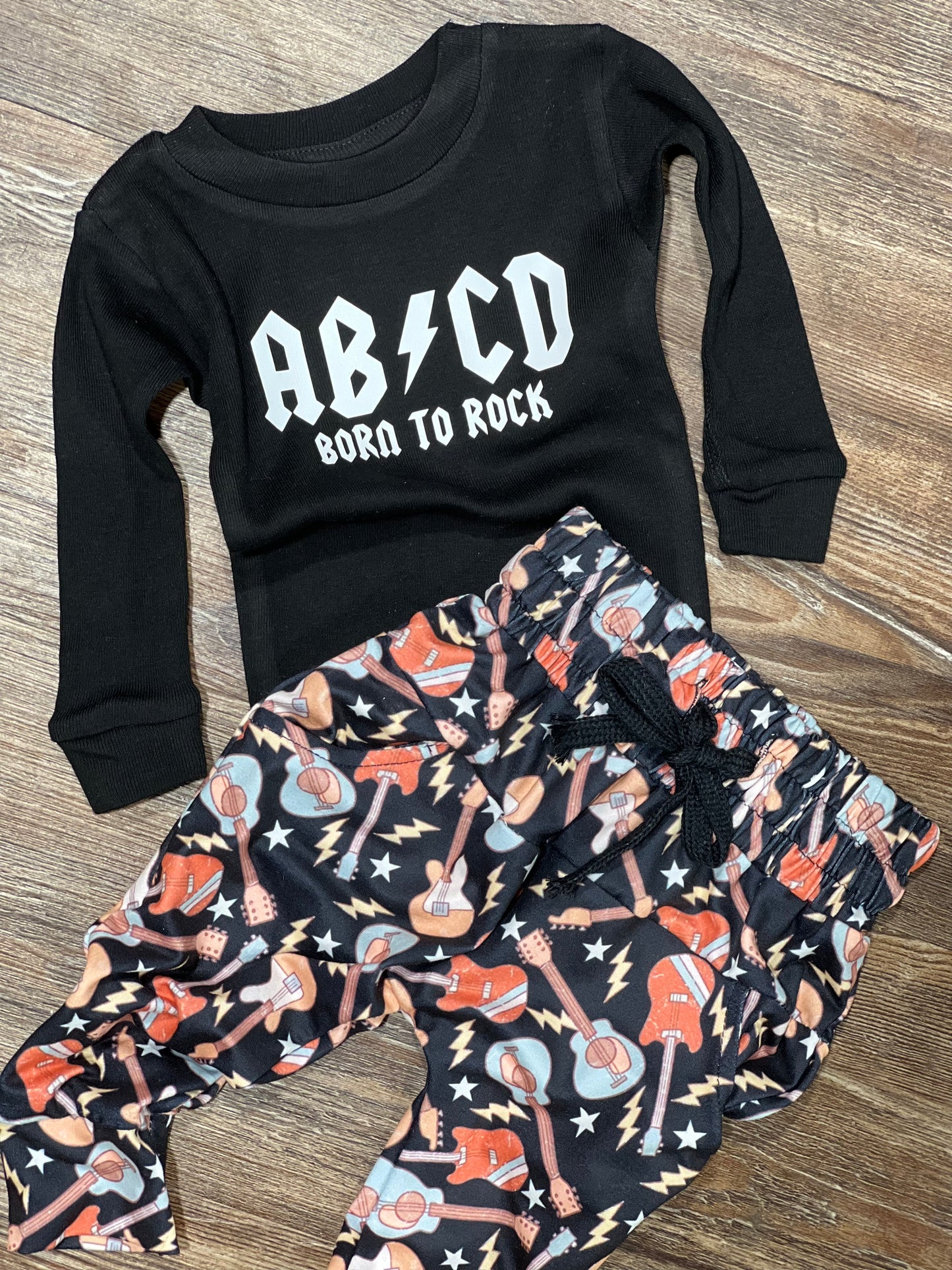 ABCD born to rock tee