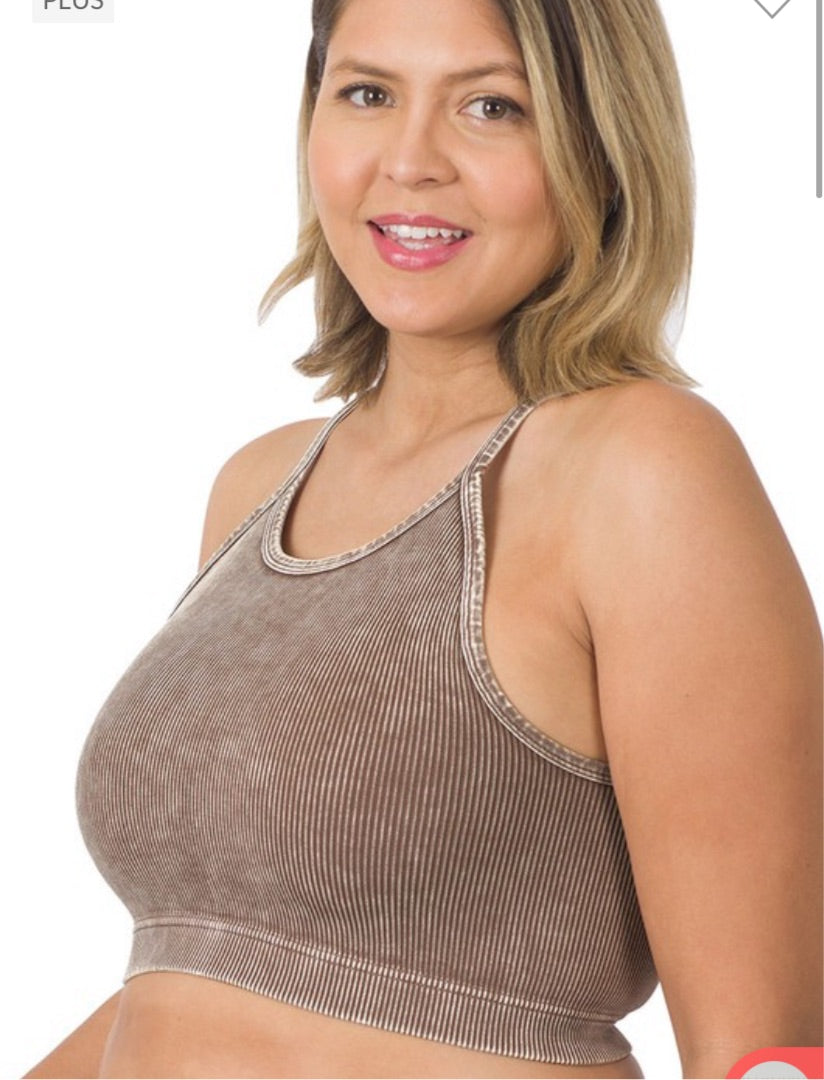 Ribbed cami top