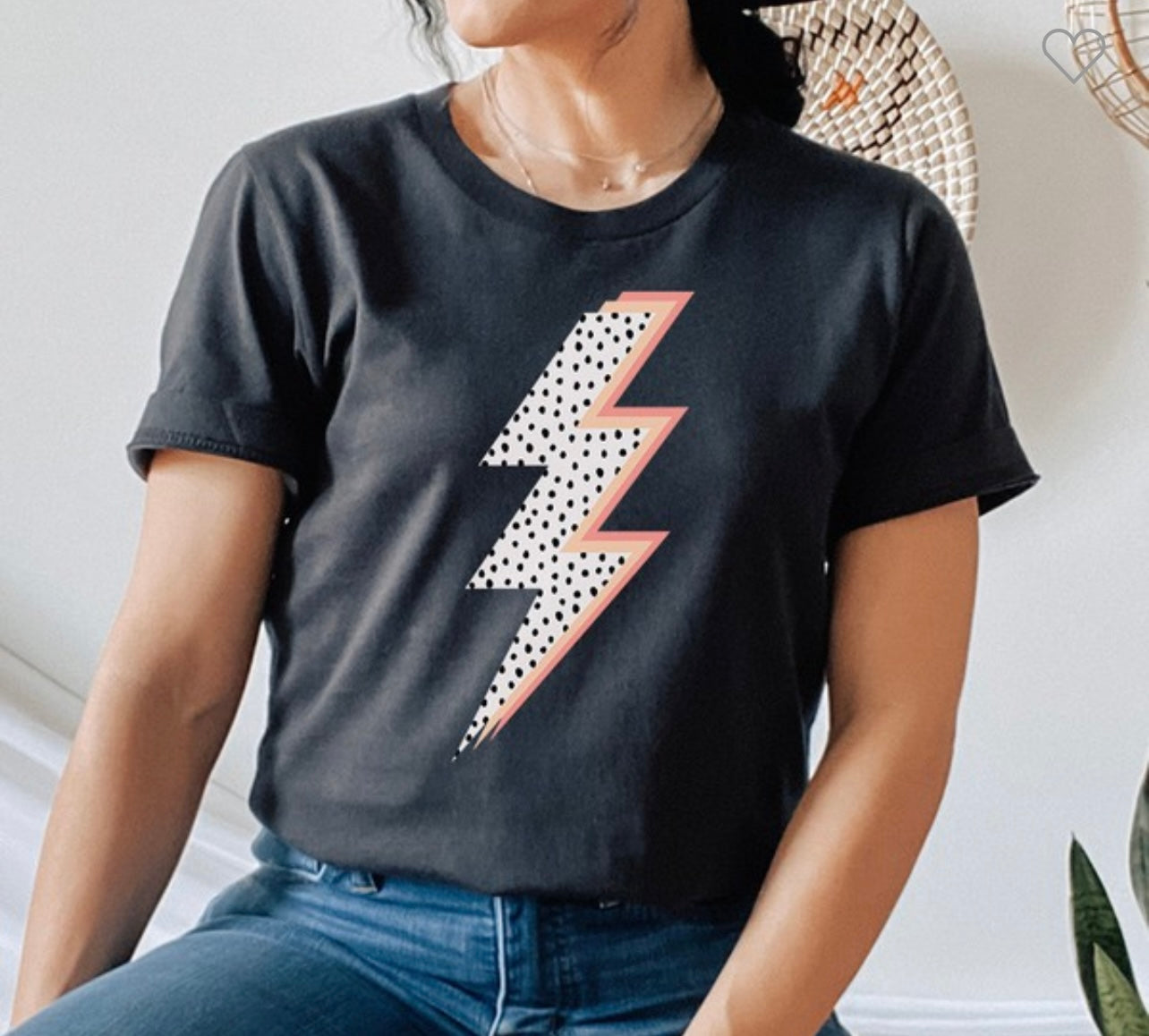 Lightning bolt tee