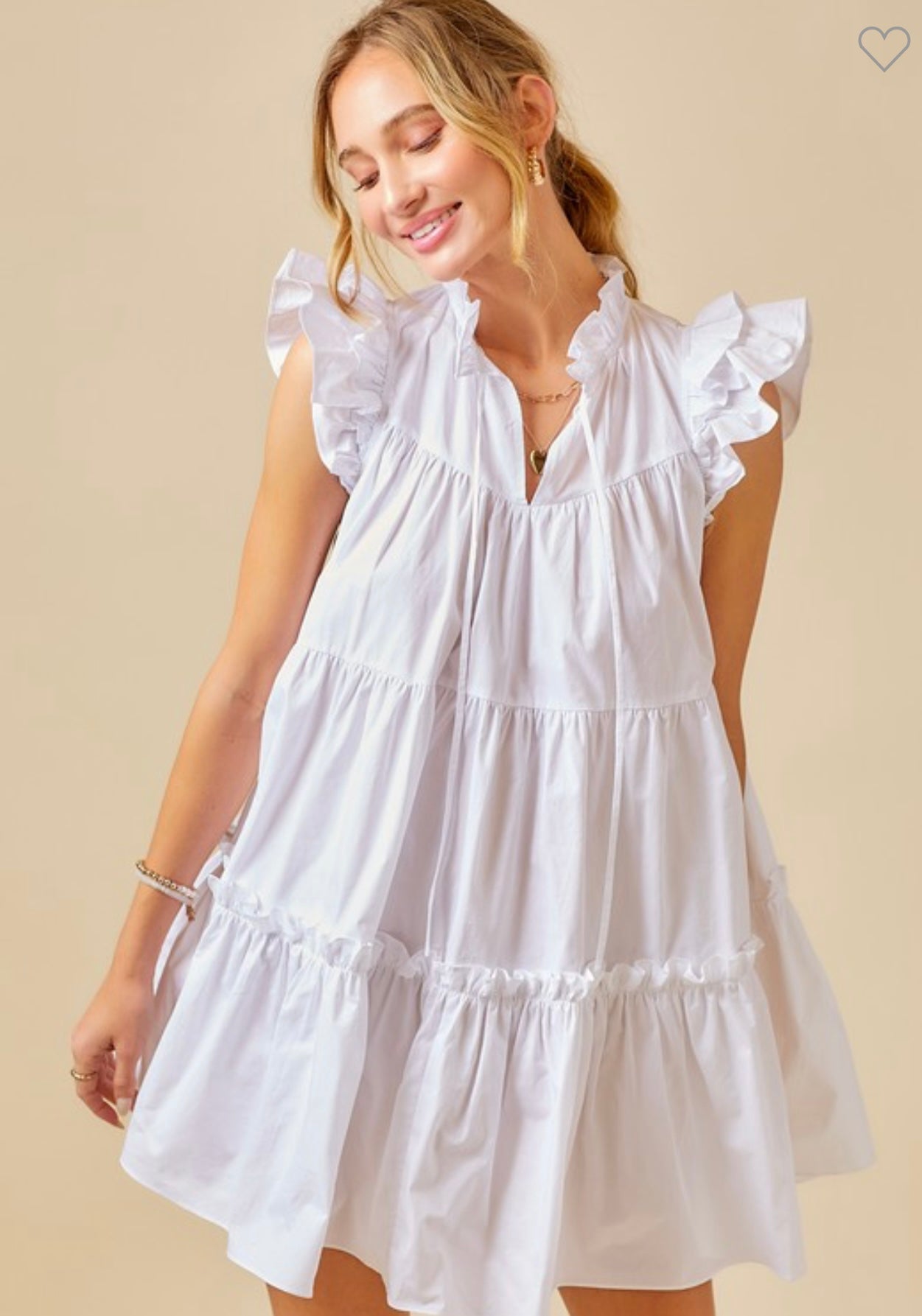 Babydoll mini dress