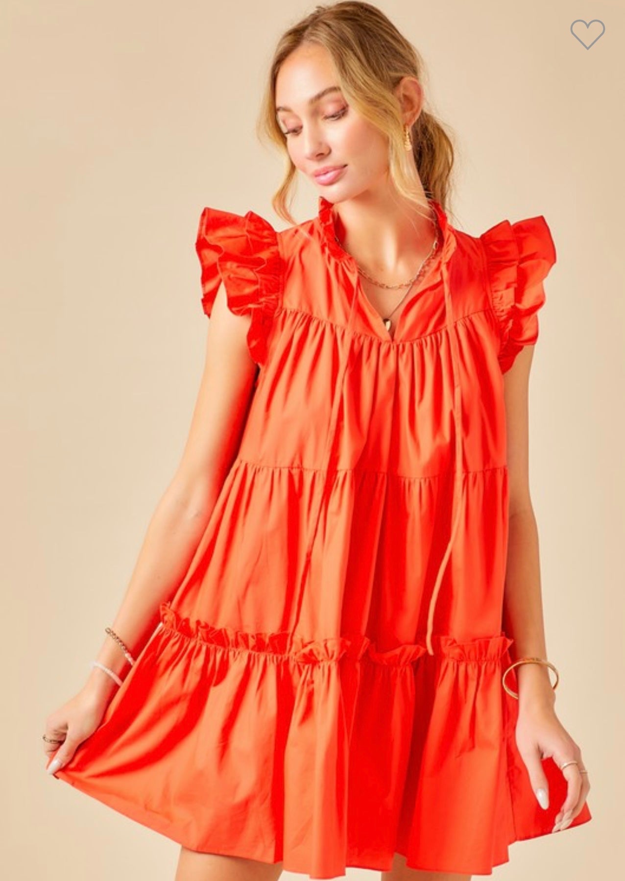 Babydoll mini dress