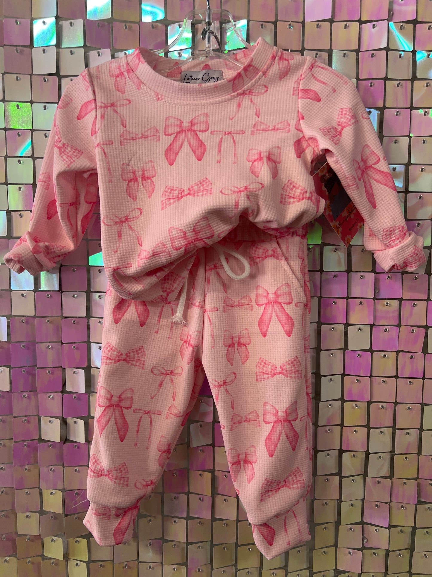 Pink coquette set