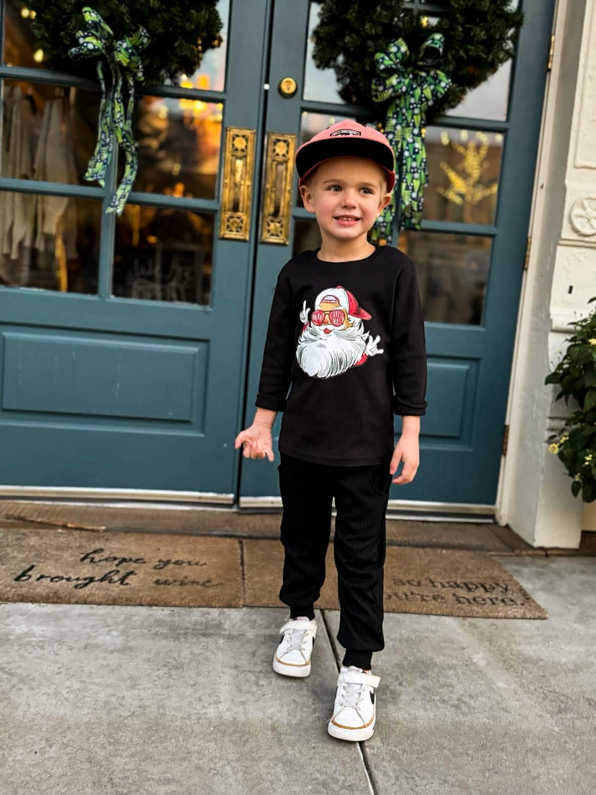 Merry Christmas Santa tee