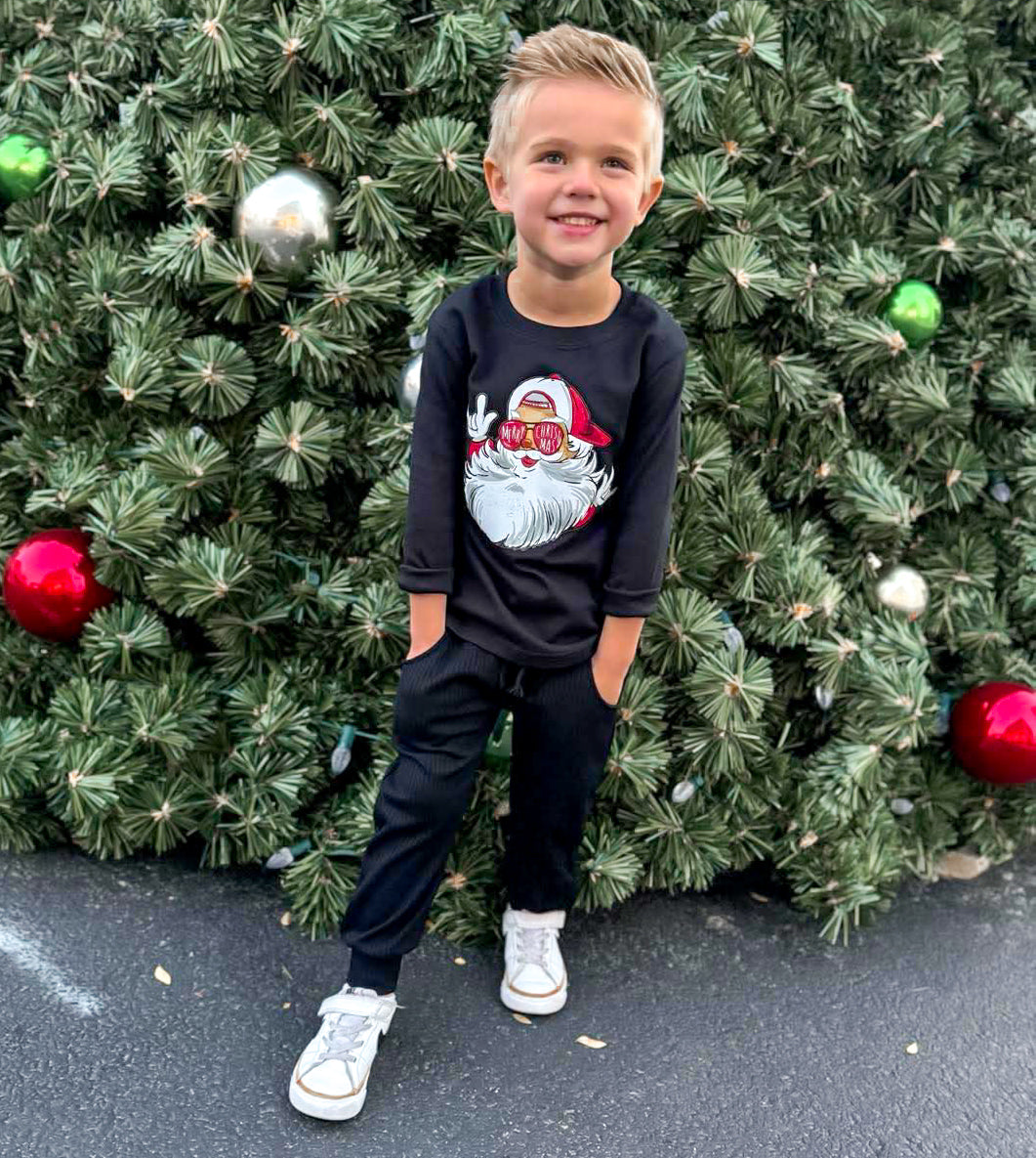 Merry Christmas Santa tee