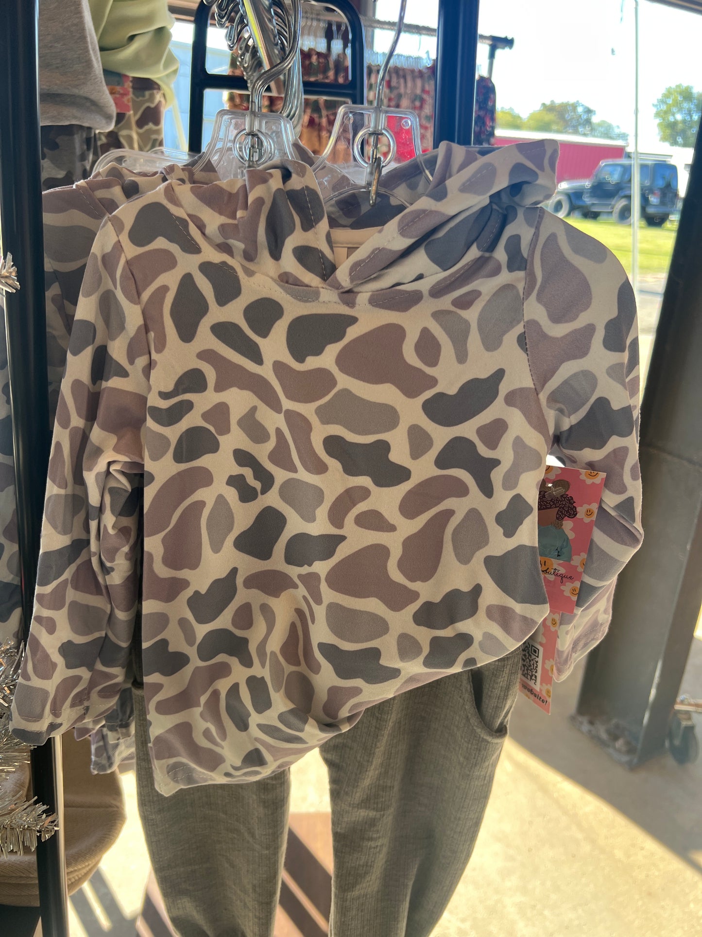 Grey Camo hoodie