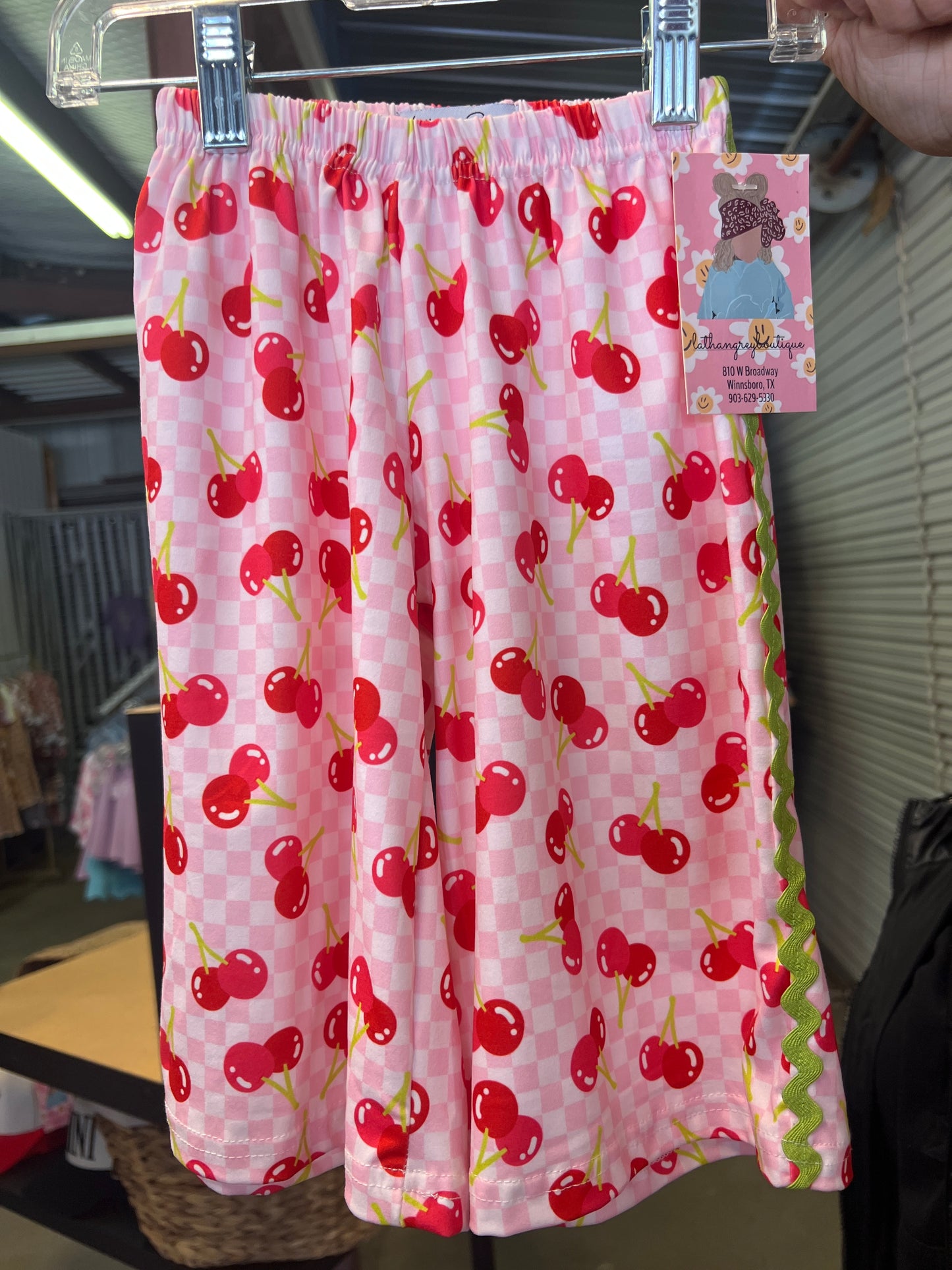 Cherry pants