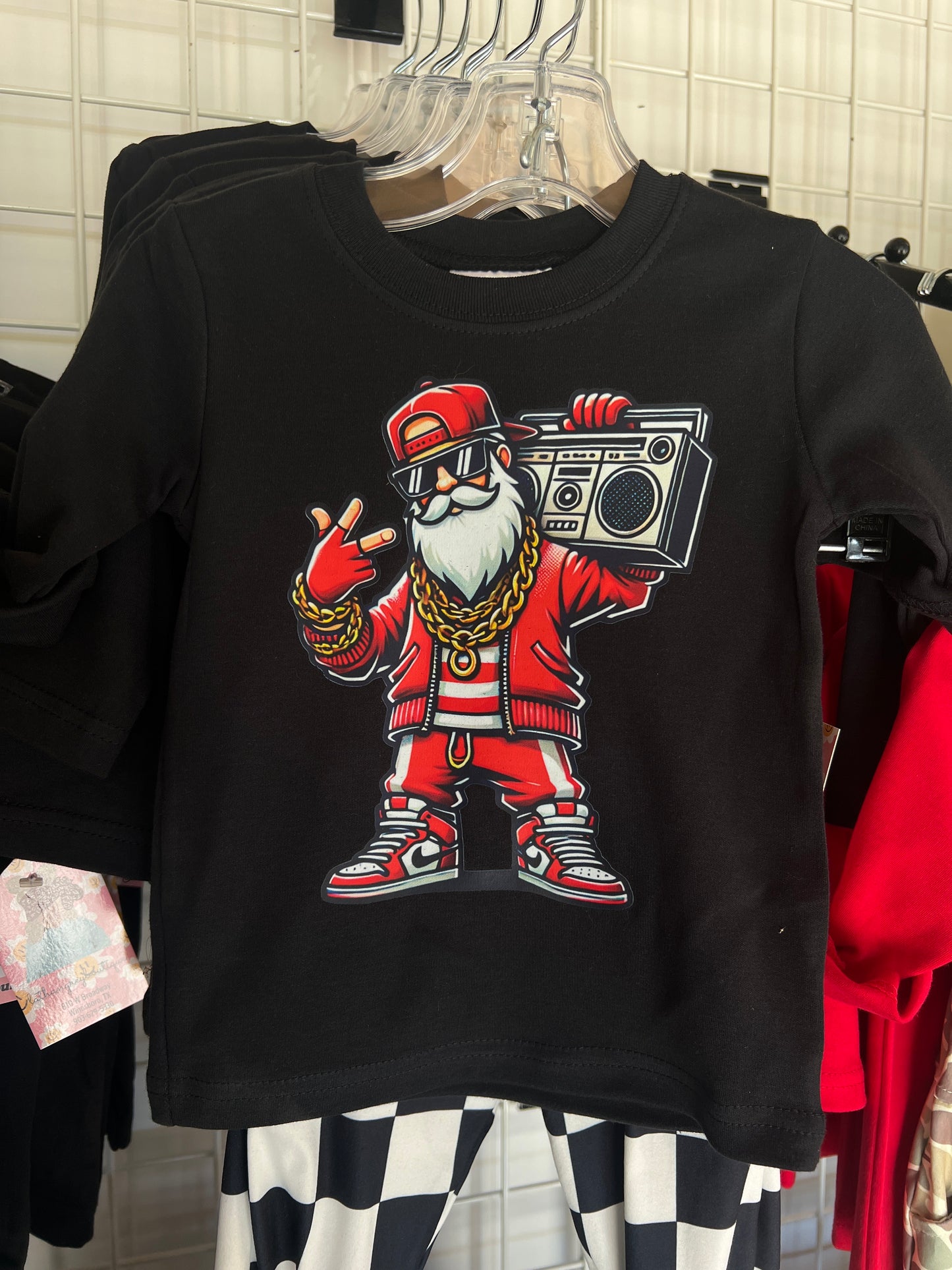 Radio Santa long sleeve