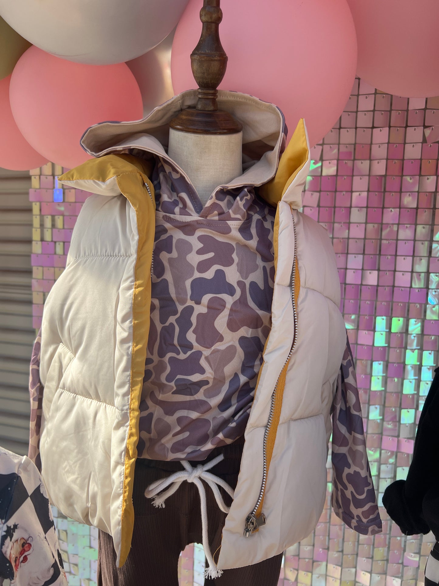 Brown Camo hoodie