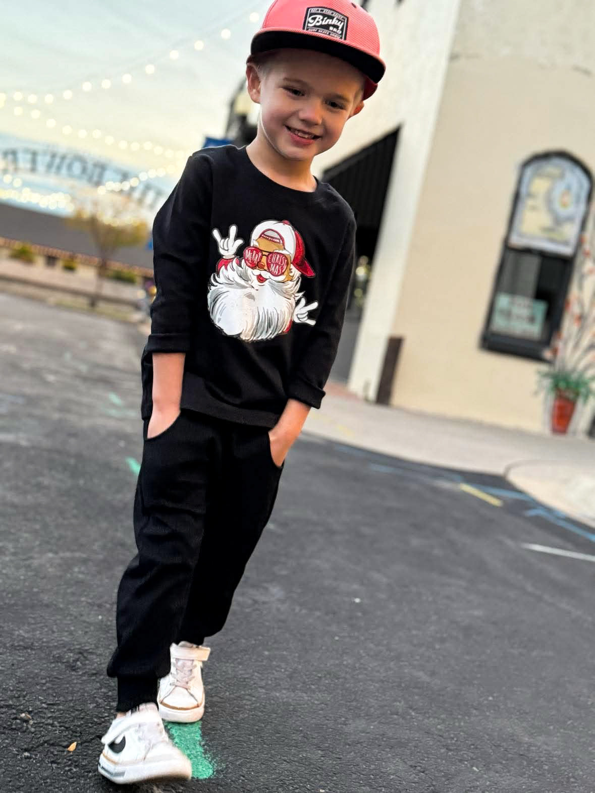 Merry Christmas Santa tee