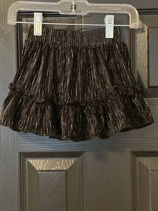 Black holiday skirt