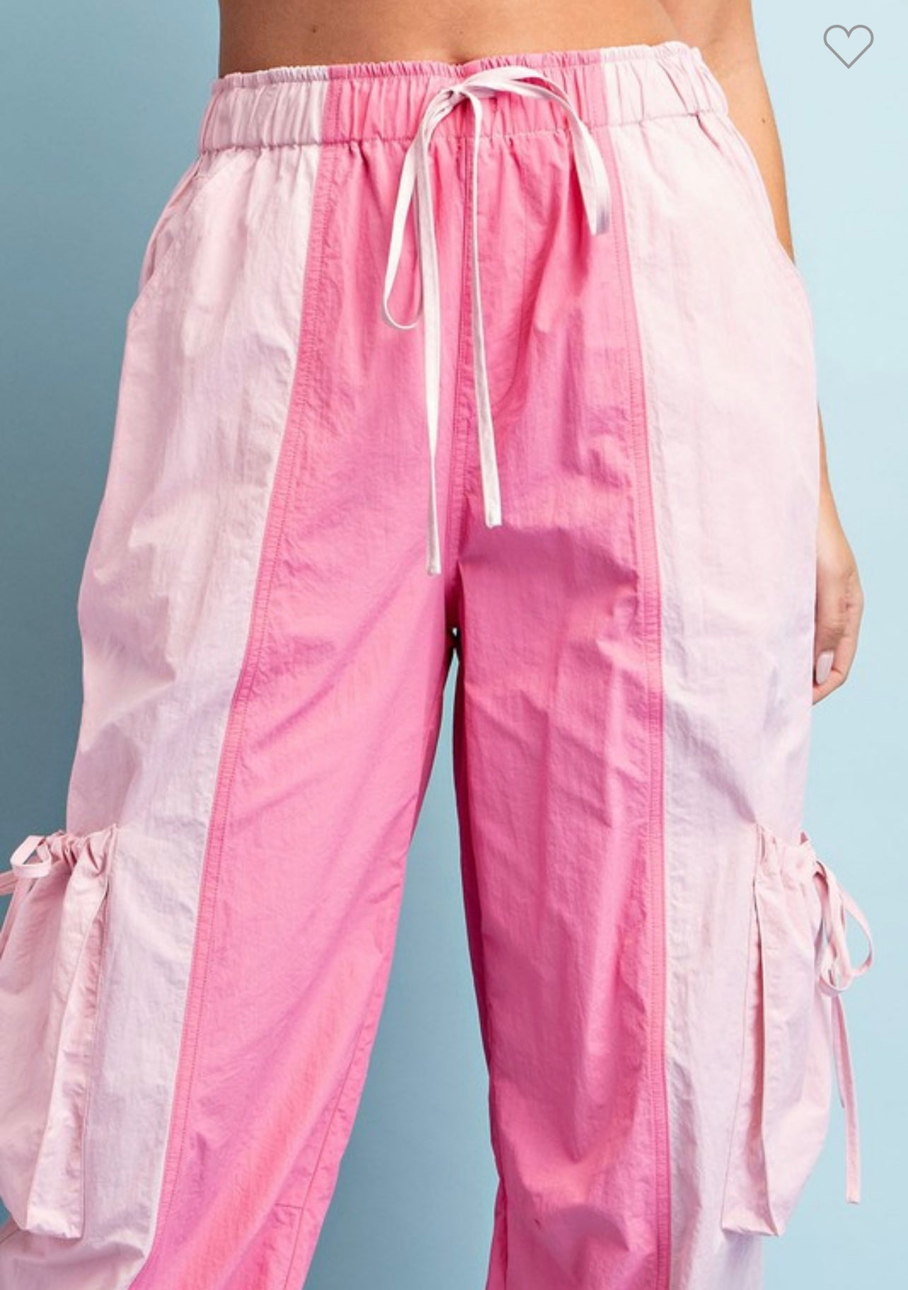 Bubble pink joggers