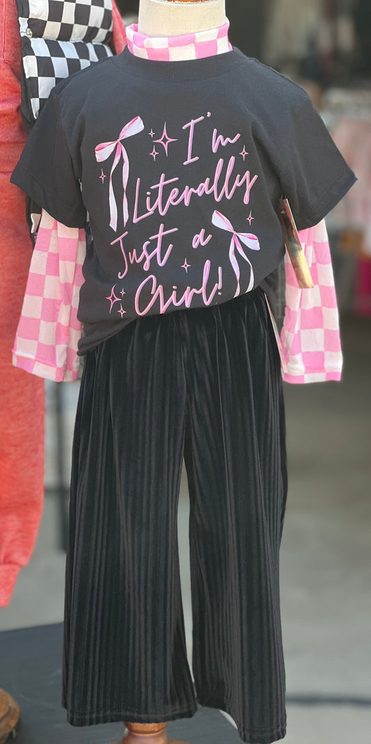 Literally just a girl tee