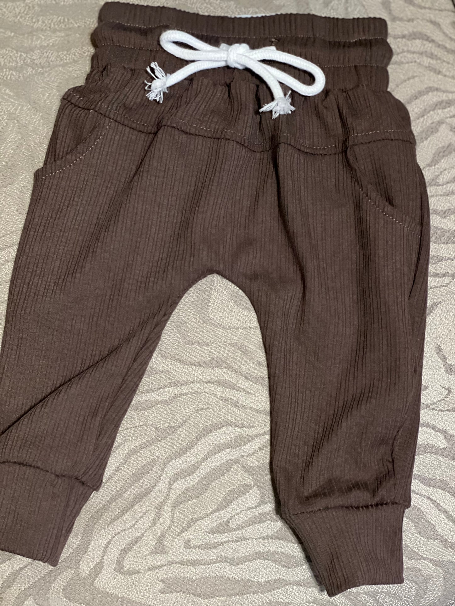 Chocolate joggers