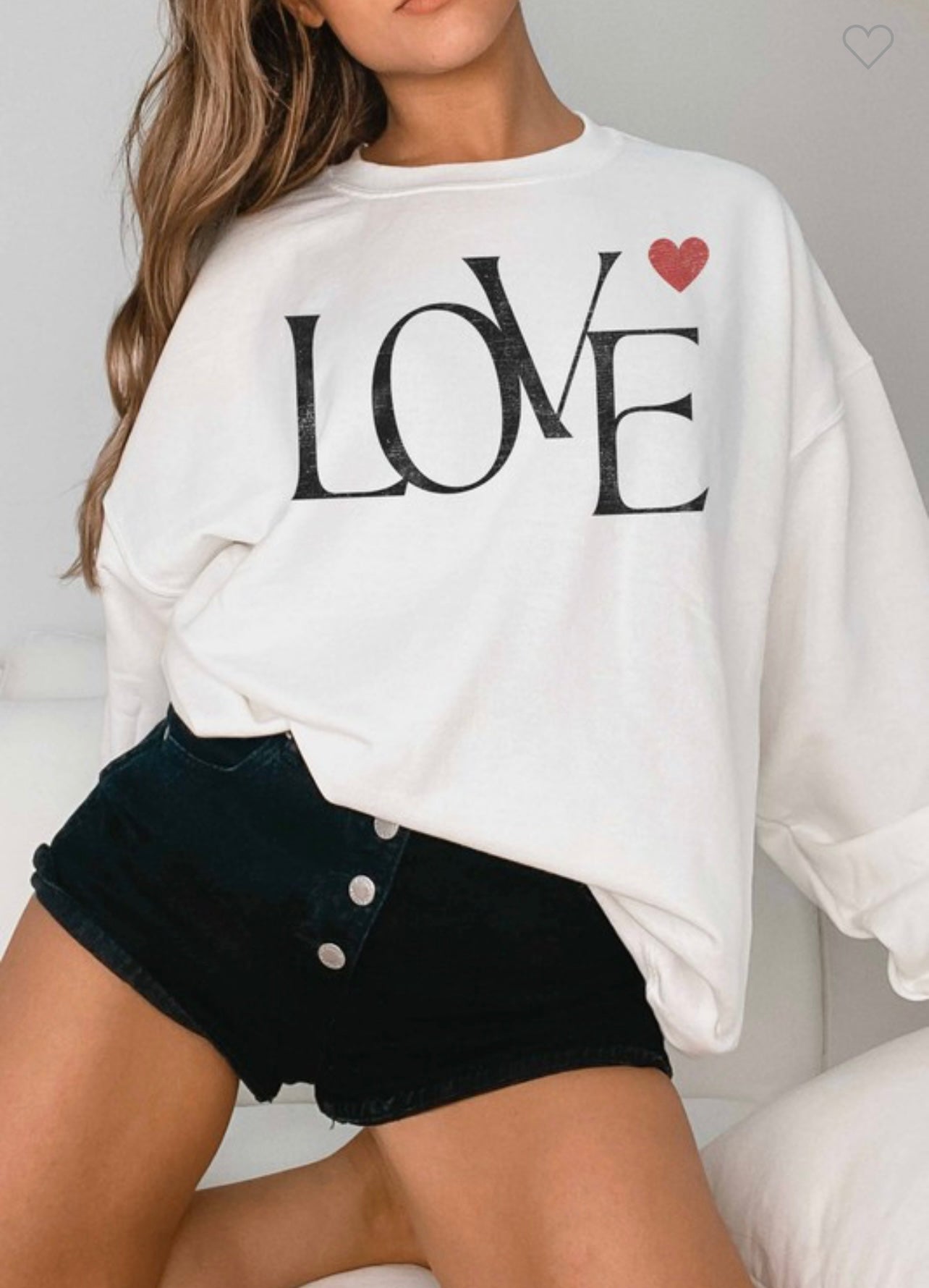 Love sweatshirt