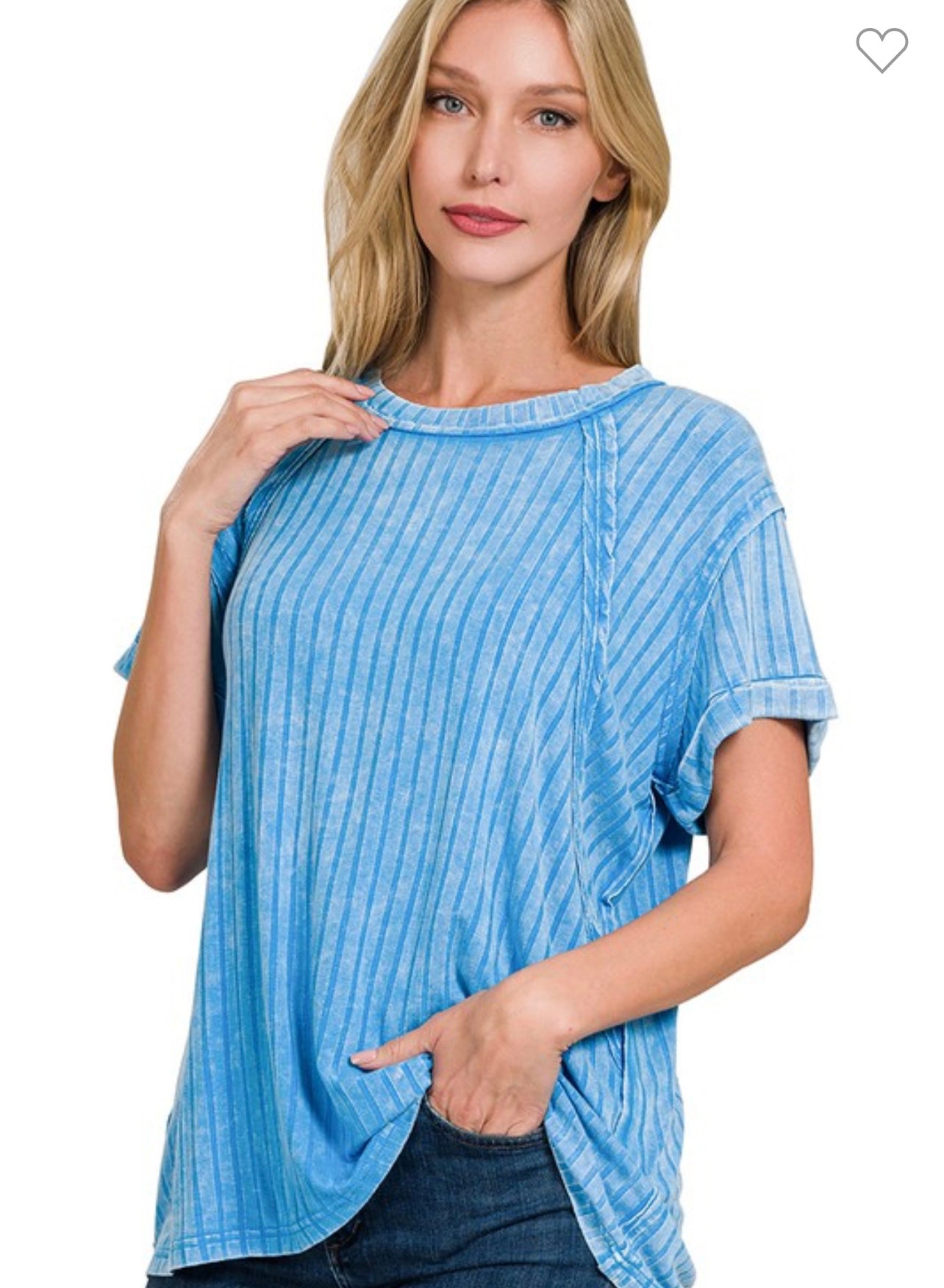 Ribbed top