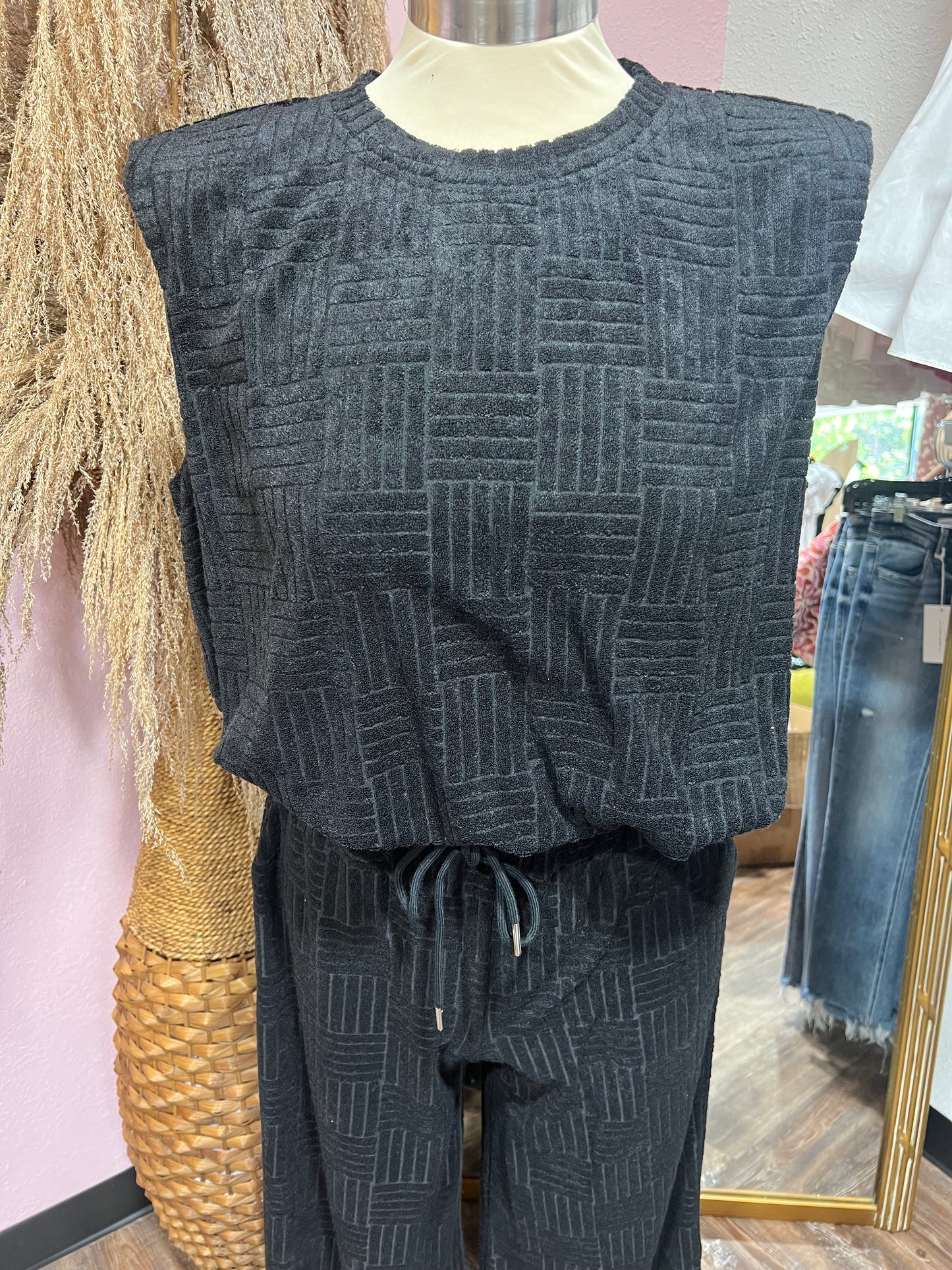 Textured lounge set