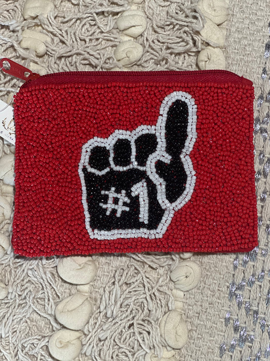 Game Day coin purse