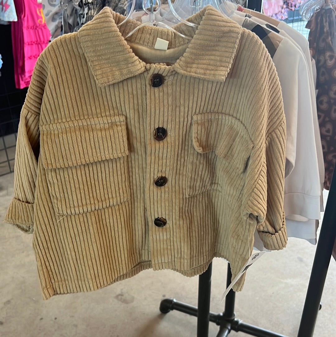 Khaki shacket