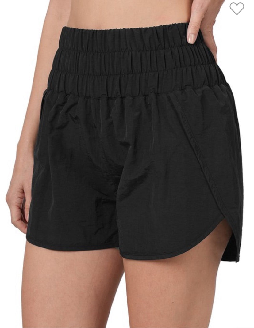 Windbreaker shorts