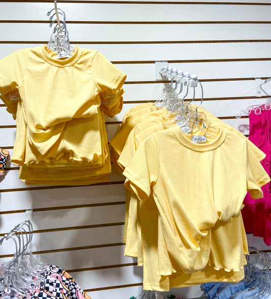 And it was all yellow