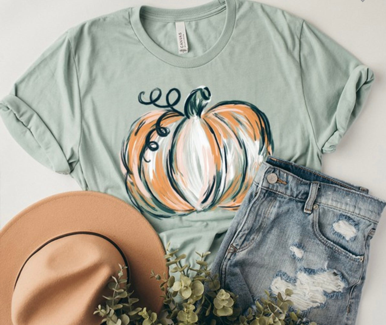 Pumpkin tee