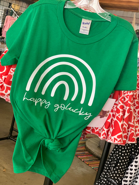 Happy go lucky tee