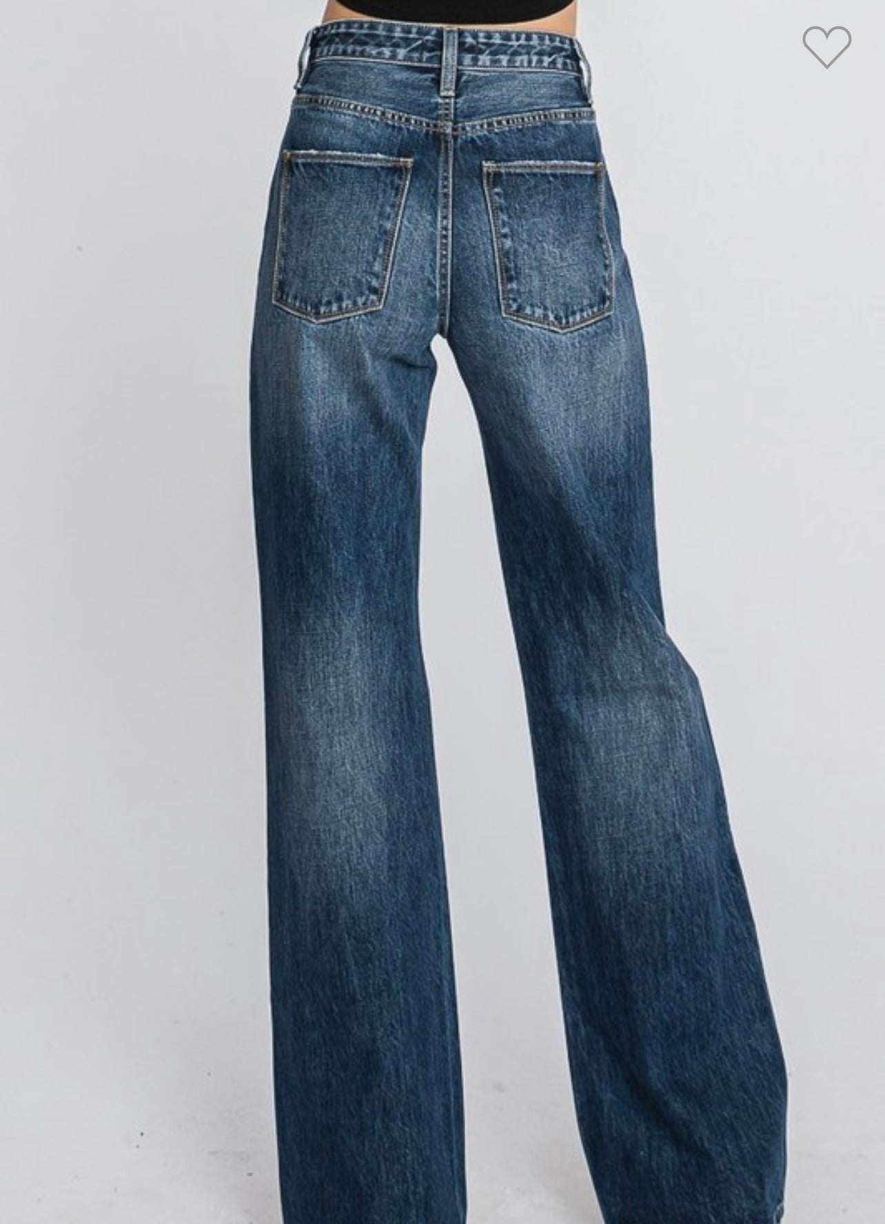 Distressed vintage flare