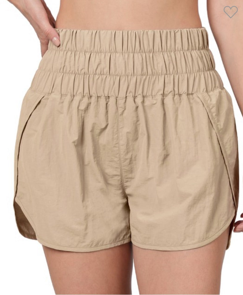 Windbreaker shorts