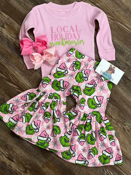 Local holiday grinchmeister tee