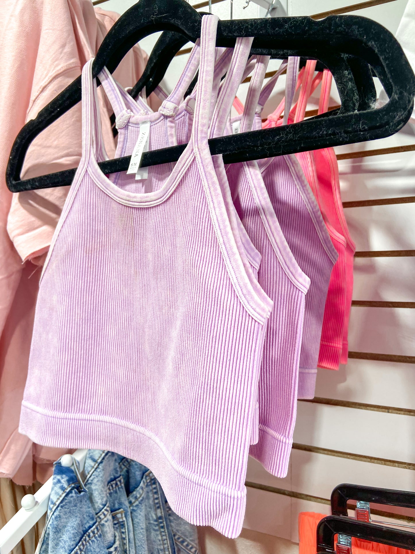 Ribbed cami