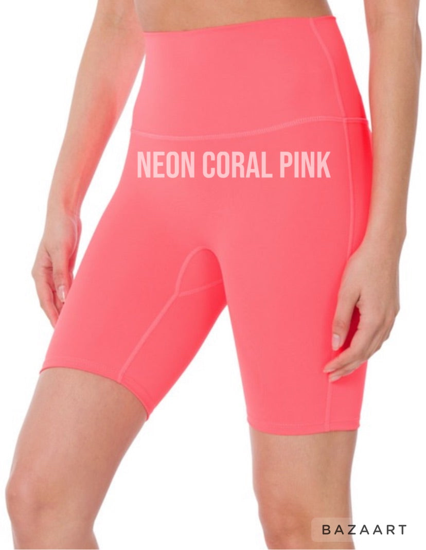 Plus biker shorts