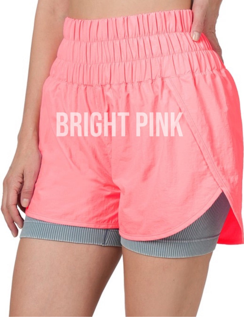 Windbreaker shorts